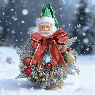Santa Face Wreath