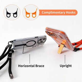MagnaTether – Clear iPhone Case With Detachable Lanyard