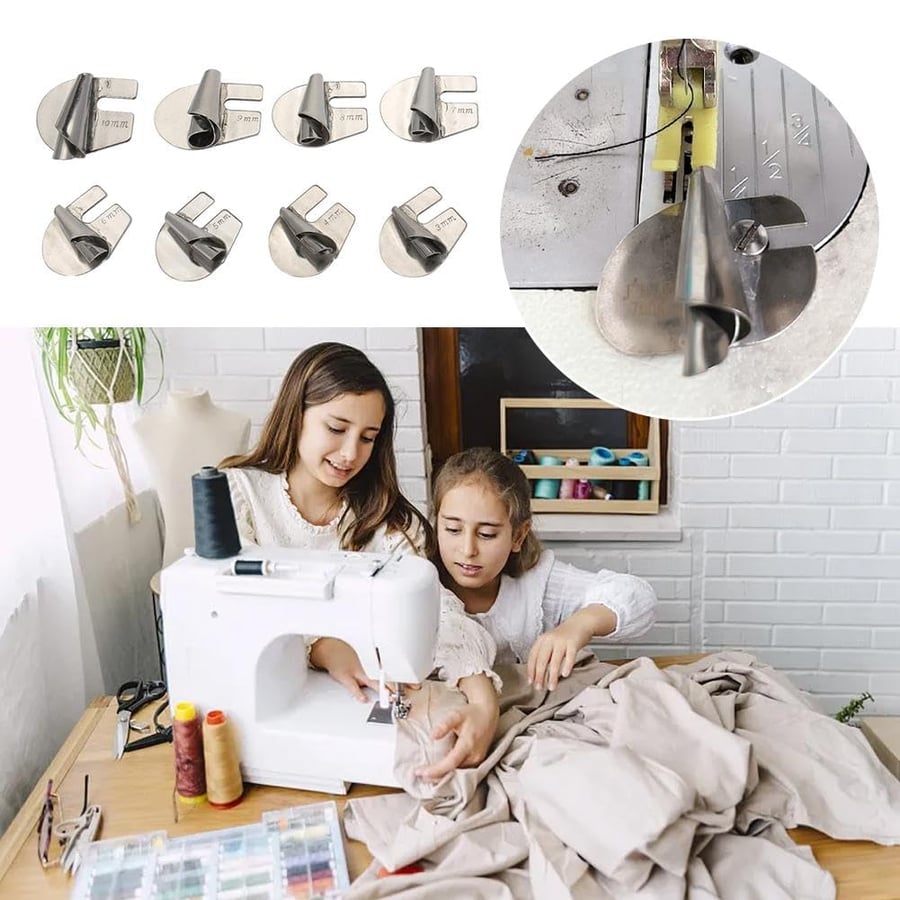 Precision Edge Stitcher-Rolled Hemmer Foot Marnetic