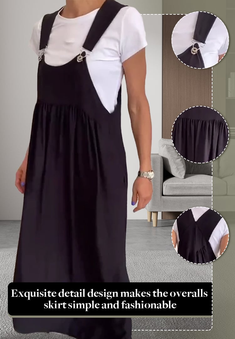 PureStyle - Solid Color Strap Dress