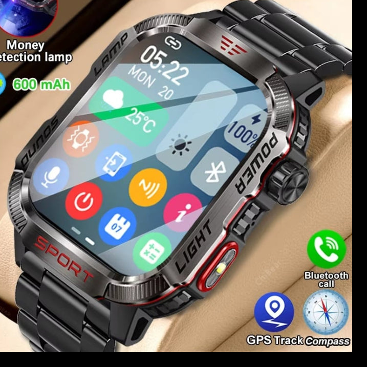 VanguardX - Outdoor Military Smart Watch – Power Meets Precision