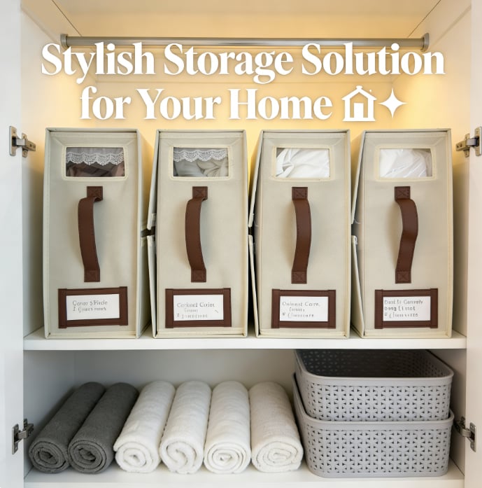 LinenLock – Foldable Sheet Storage Set