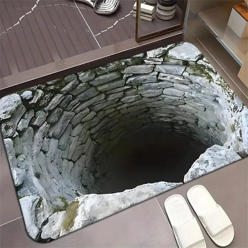DepthDive - Eye-Catching 3D Doormat