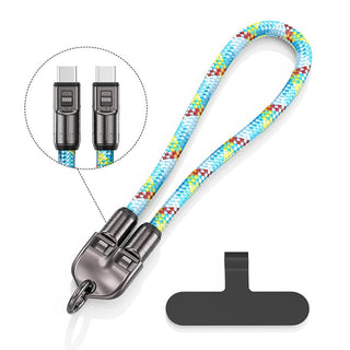 SwiftTether – Fast Charge Data Cable with Phone Lanyard Design
