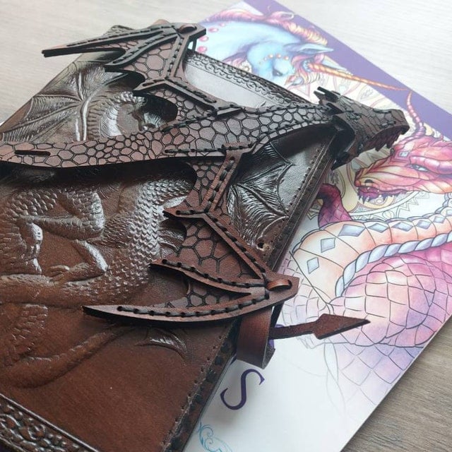 DrakeClaw – Leather Dragon Hand Cuff