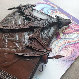 DrakeClaw – Leather Dragon Hand Cuff