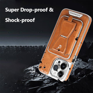 EliteHold - Magnetic Stand & Wallet iPhone Case for Professionals