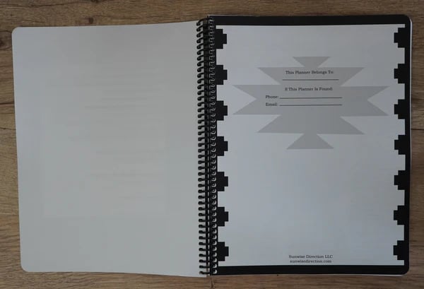 SacredJourney - Yearly Planner for Inspiration & Organization