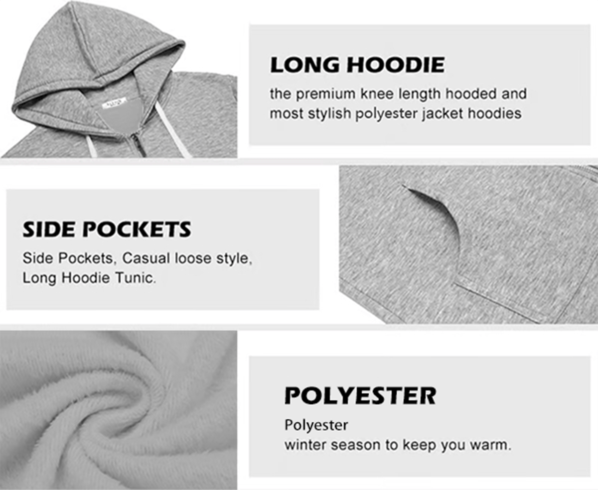 Comfora Hoodie | Chic Tunic for Every Occasion