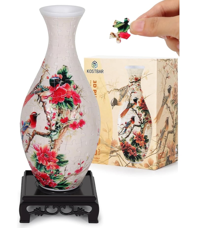 DecorSculpt - The Artful 3D Puzzle Vase