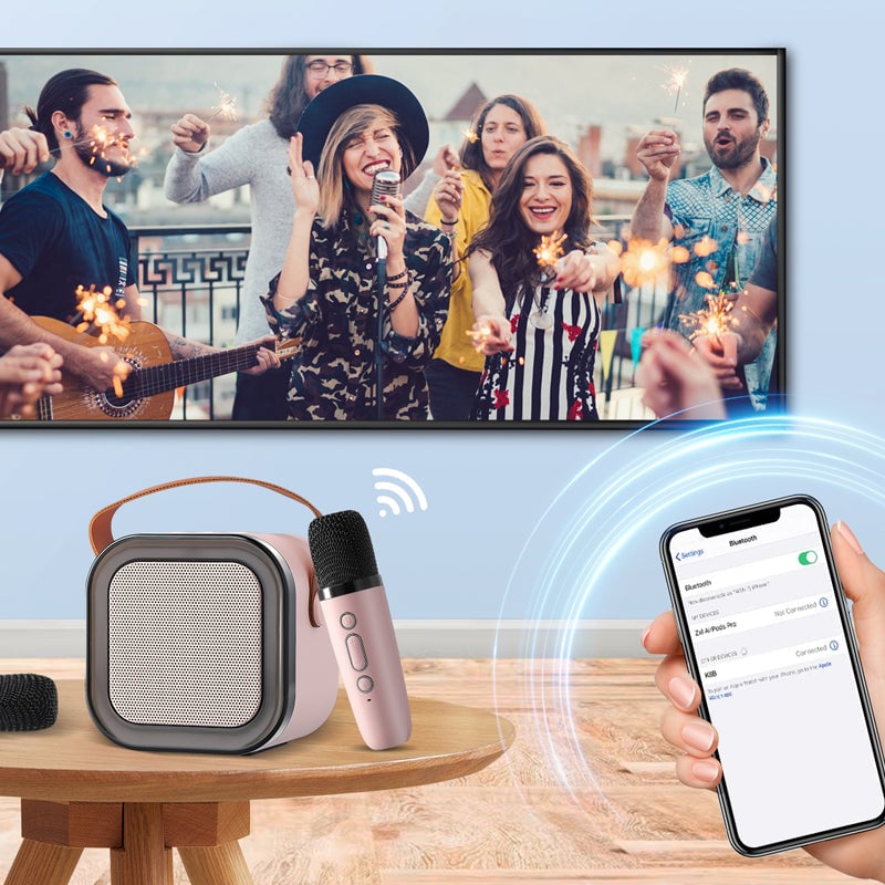 SongBurst - Wireless Mic Karaoke System