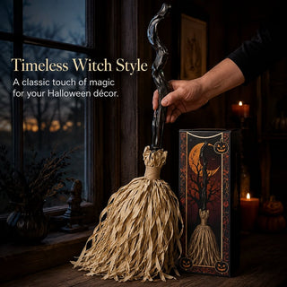 HauntedGlow – Motion Activated Halloween Broom Light