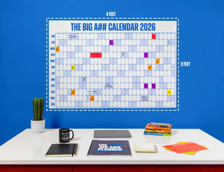 📅The Big A## Calendar 2026 - Flexible Dry-Erase Material