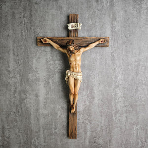 DivineBlessing – Decorative Jesus Crucifix for Home