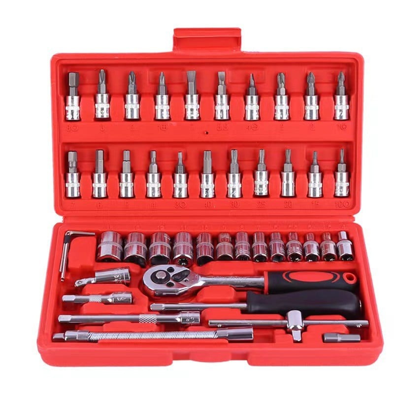 TorqueSlim – Ultra-Slim Cordless Ratchet Tool Set