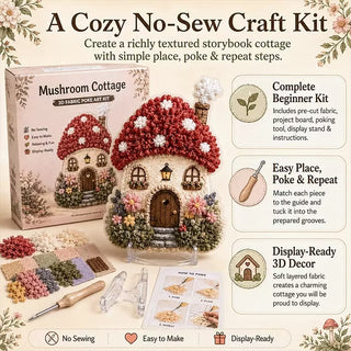DreamWeave – Storybook Village Fabric Art Kit