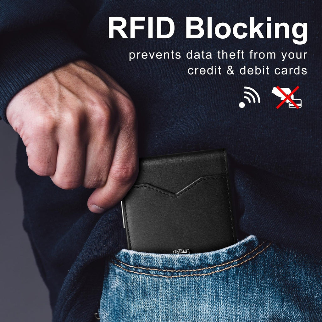 NovaHide - Lightweight RFID Blocking Card Wallet