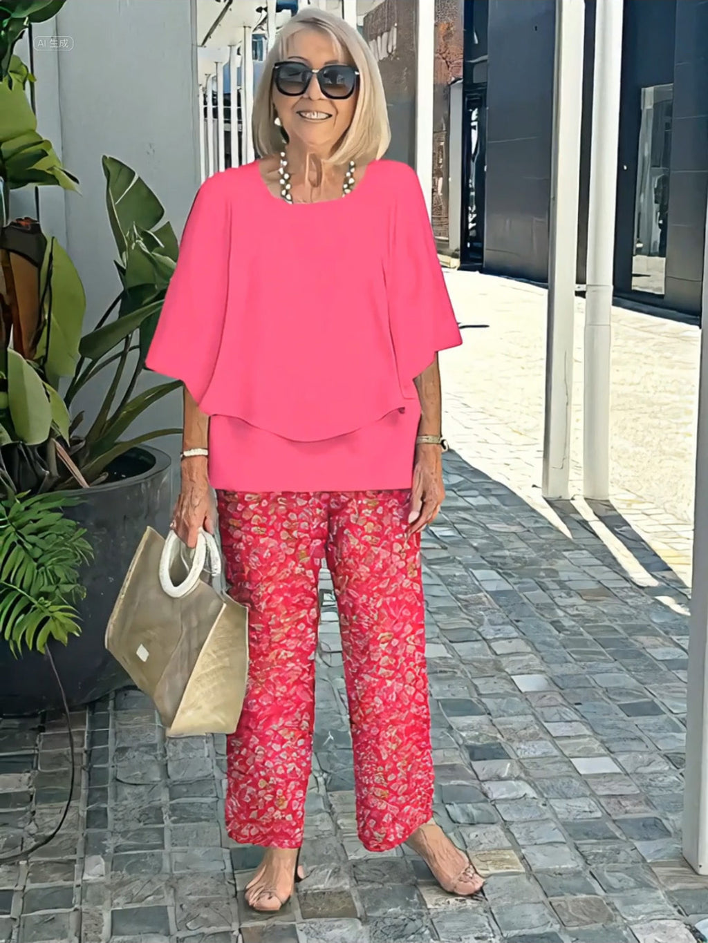 BloomEase – Women’s Casual Two-Piece Set