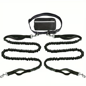 LeashEase – Zipper Pouch Running Dog Leash
