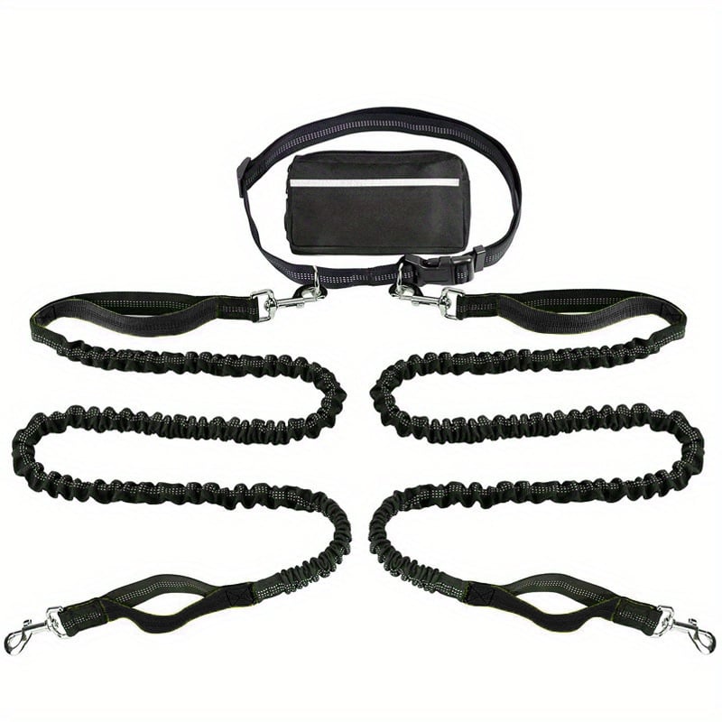 FreePace Leash - Waist Belt Dog Lead with Carry Pouch