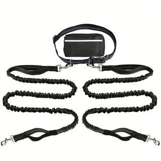 FreePace Leash - Waist Belt Dog Lead with Carry Pouch