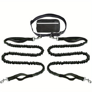FreePace Leash - Waist Belt Dog Lead with Carry Pouch