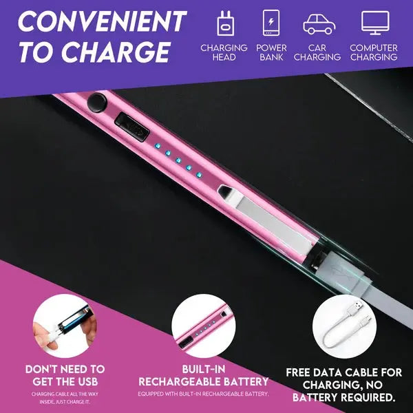 Tactical HIGH Power Stun Pen For Self Defense marnetic