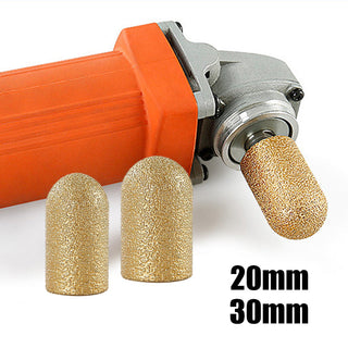 GrindForce – Vacuum Brazed Round Grinding Head Abrasive