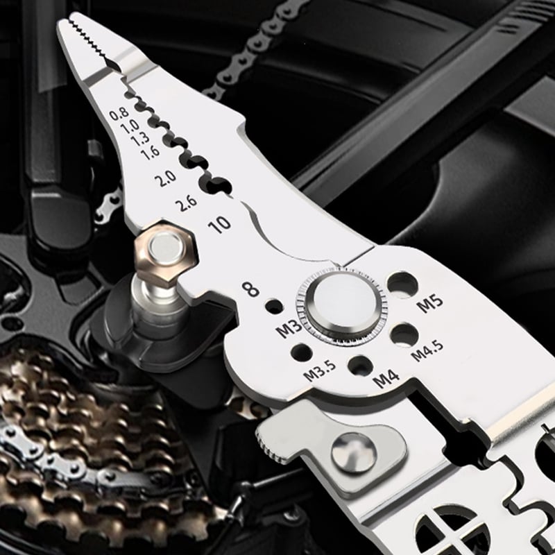 Wire Stripping Crimping Cable Cutter Pliers marnetic