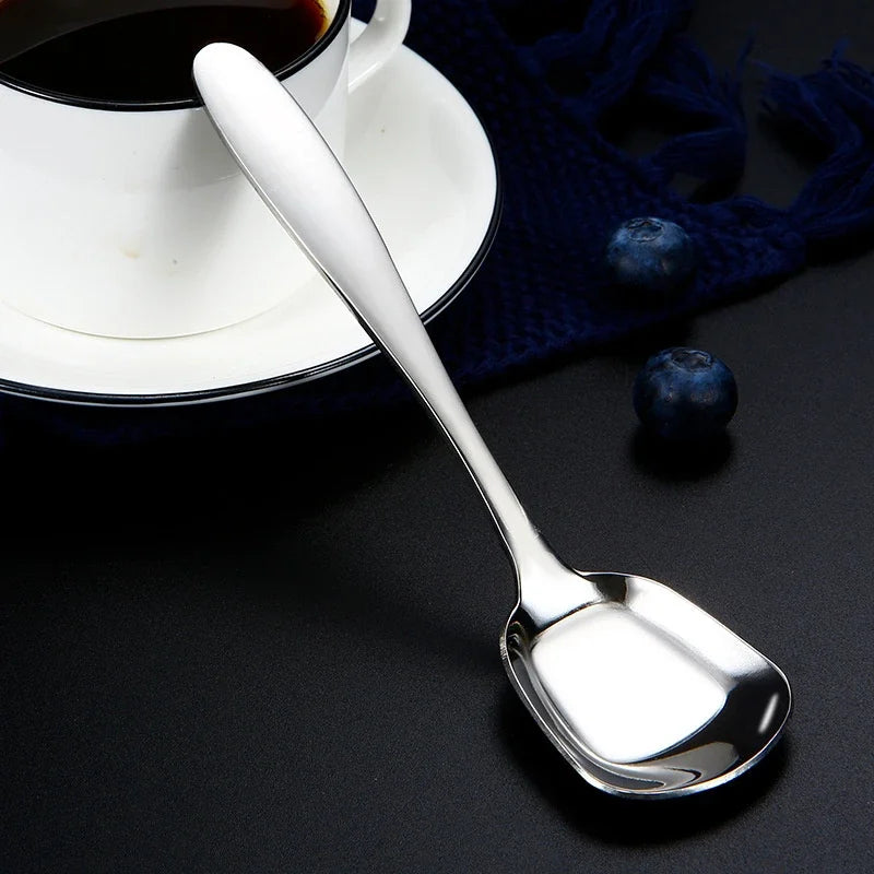 SquareServe - Premium Stainless Steel Spoons