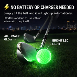 ⛳ Glow-On Impact LED Golf Balls