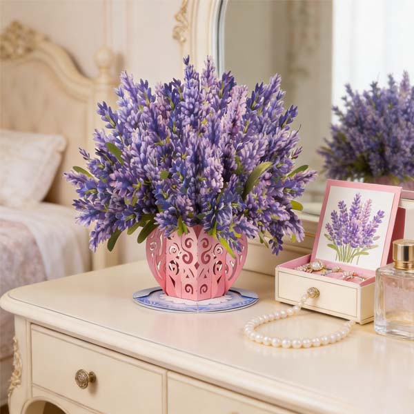 BloomingHeart - Dual Gift Pop-Up Card