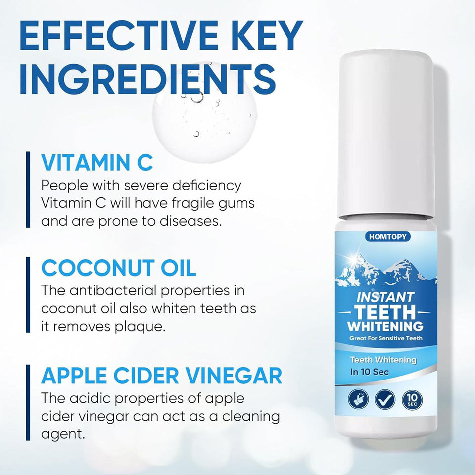 Instant Teeth Whitening Paint