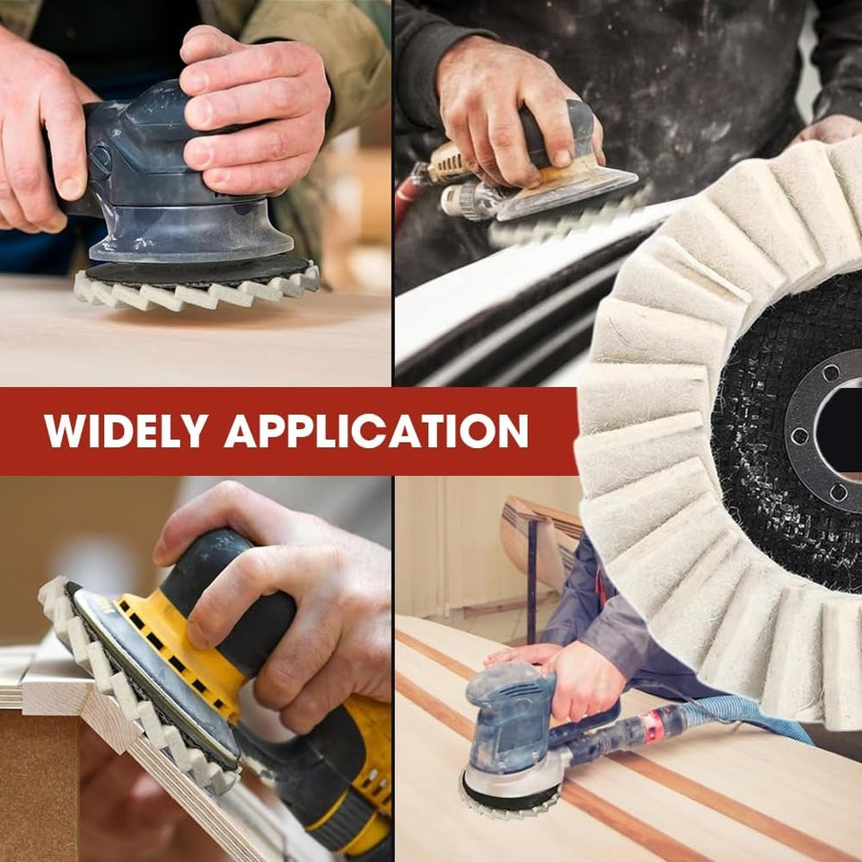 ProSheen - Angle Grinder Polishing Wheel – Effortless Mirror Finish