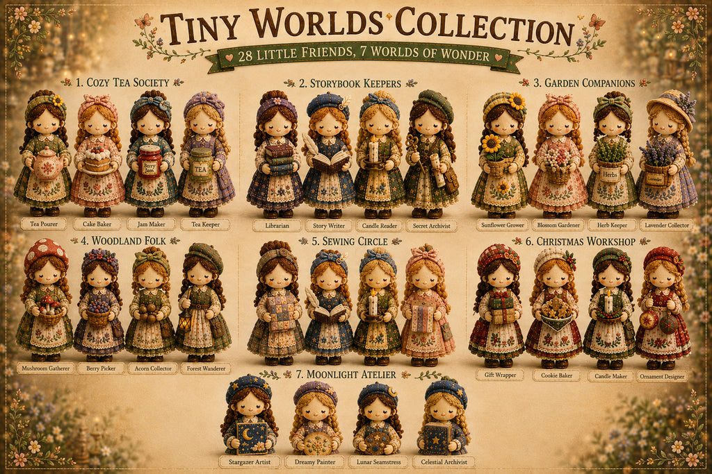 StitchTales – Patchwork Doll Sewing Kit