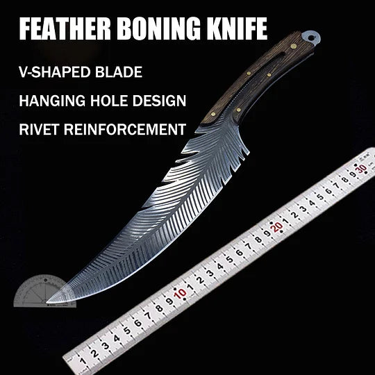 SwiftCut - Artisan Feather Boning Knife