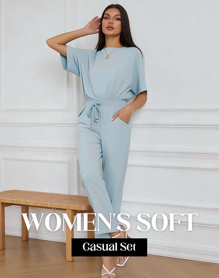 SunnyDrape - Comfortable Two-Piece Look