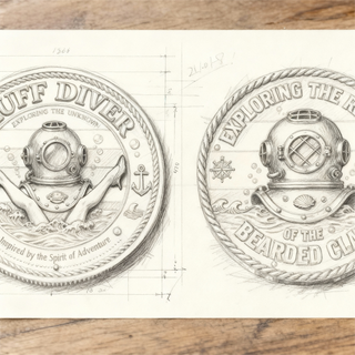 🏆Black Friday 60% OFF - 🍻 “Muff Diver – Exploring the Realm of Adventure” Commemorative Coin ⚓️