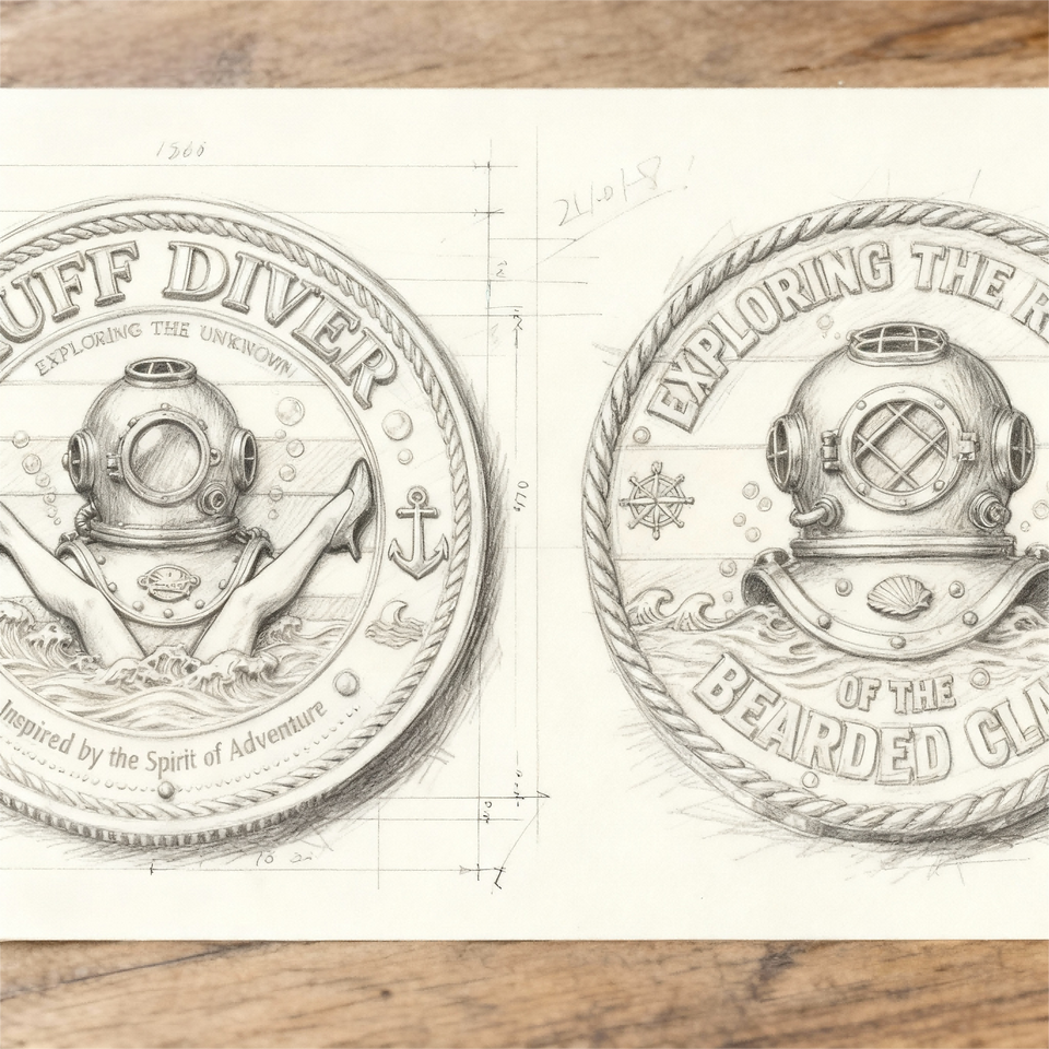 🏆Black Friday 60% OFF - 🍻 “Muff Diver – Exploring the Realm of Adventure” Commemorative Coin ⚓️