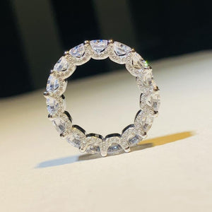 CelestialFlow – Handmade Star River Ring (266 Stones)