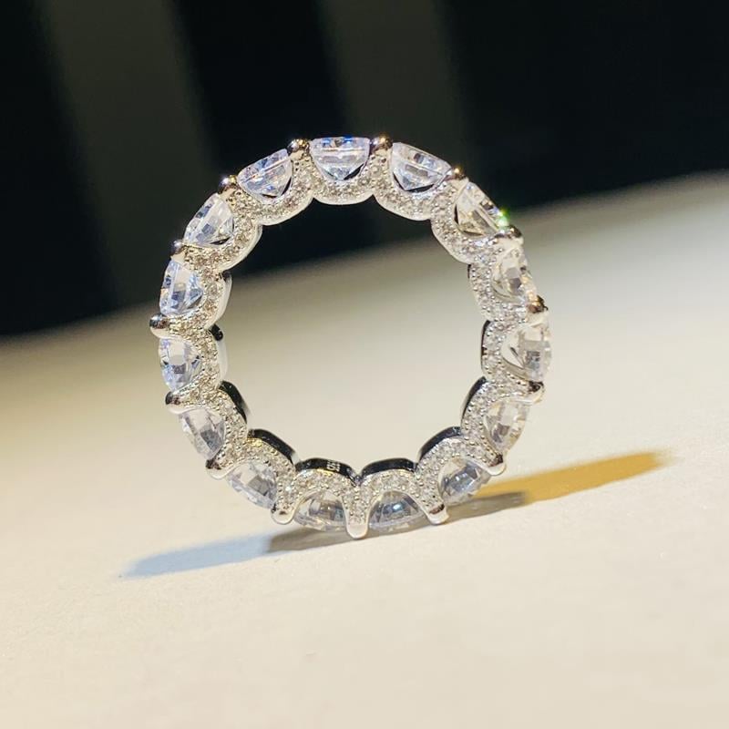 CelestialFlow – Handmade Star River Ring (266 Stones)