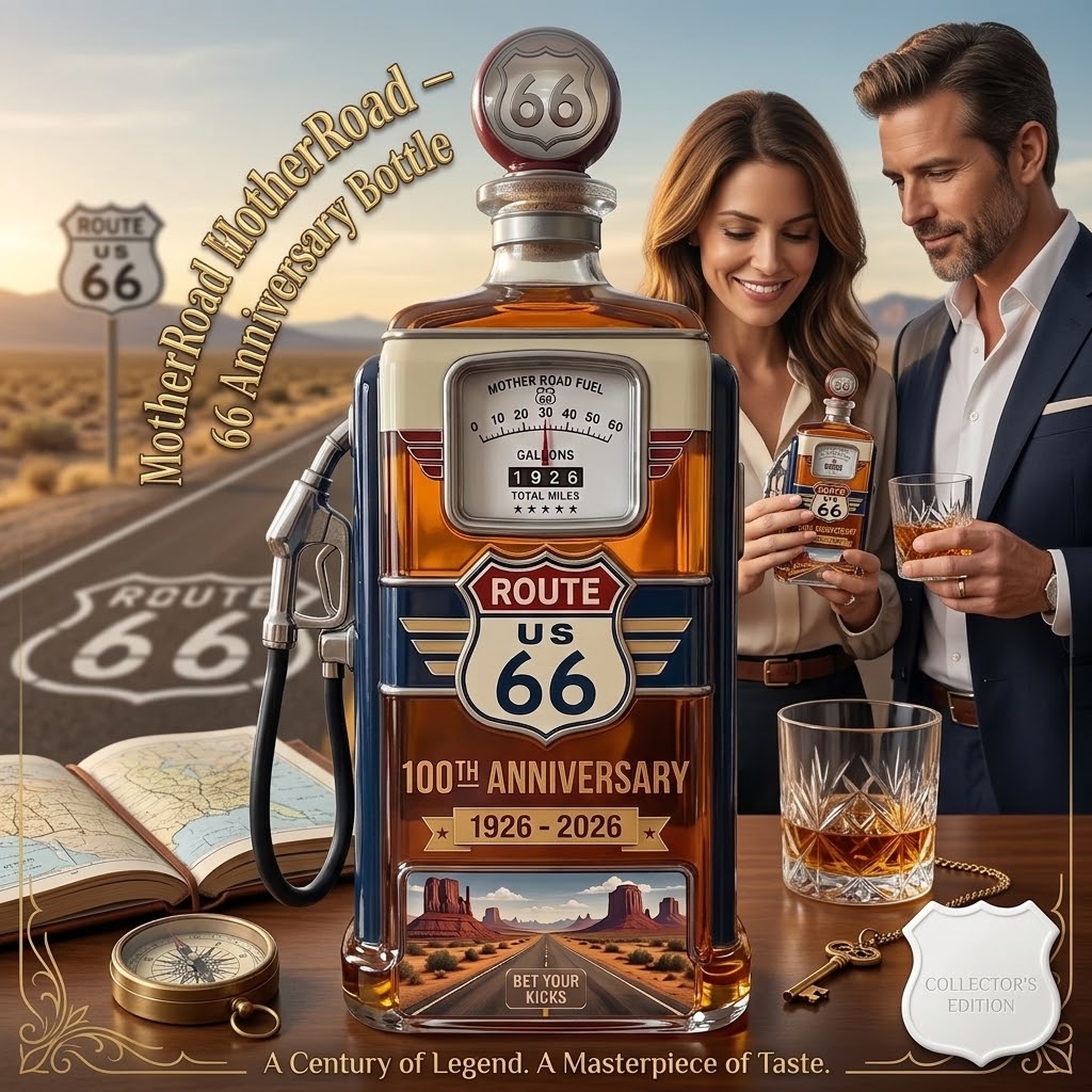 MotherRoad – Historic Route 66 Anniversary Bottle