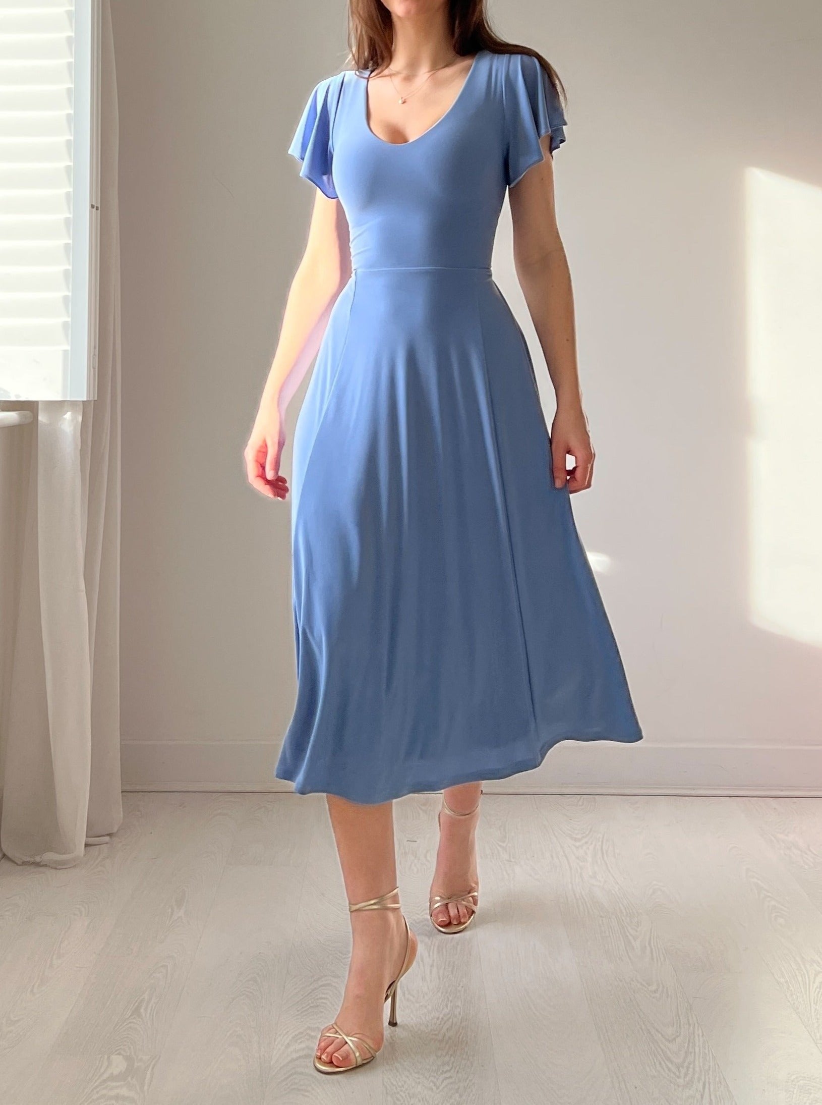 Fiora - Flattering High Waist Dress