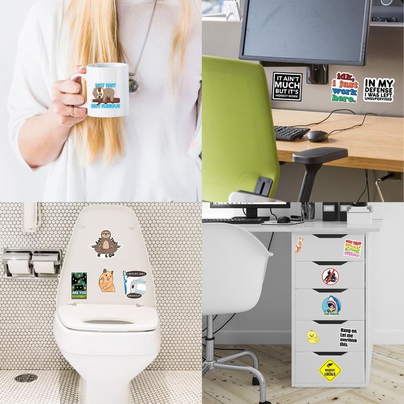 QuirkStick – Sassy And Humorous Sticker Set