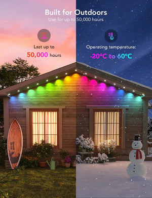 HarmonyBeat - Outdoor LED Strip Lights marnetic