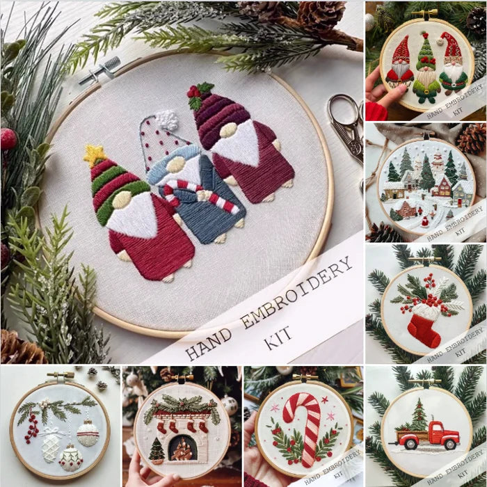 DivineDecor - Christmas Hand Embroidery Kit