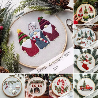 DivineDecor - Christmas Hand Embroidery Kit