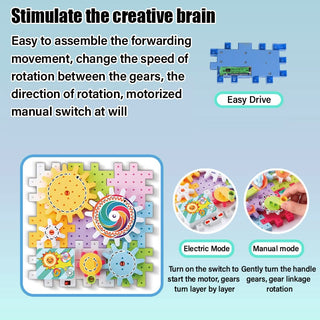 PowerBlocks -  Interactive STEM Gear Blocks Kit