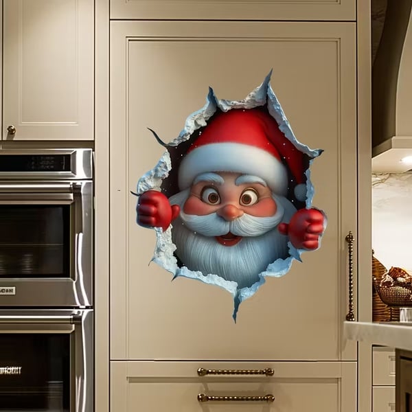 FestiveFun – 2D Creative Christmas Wall Stickers