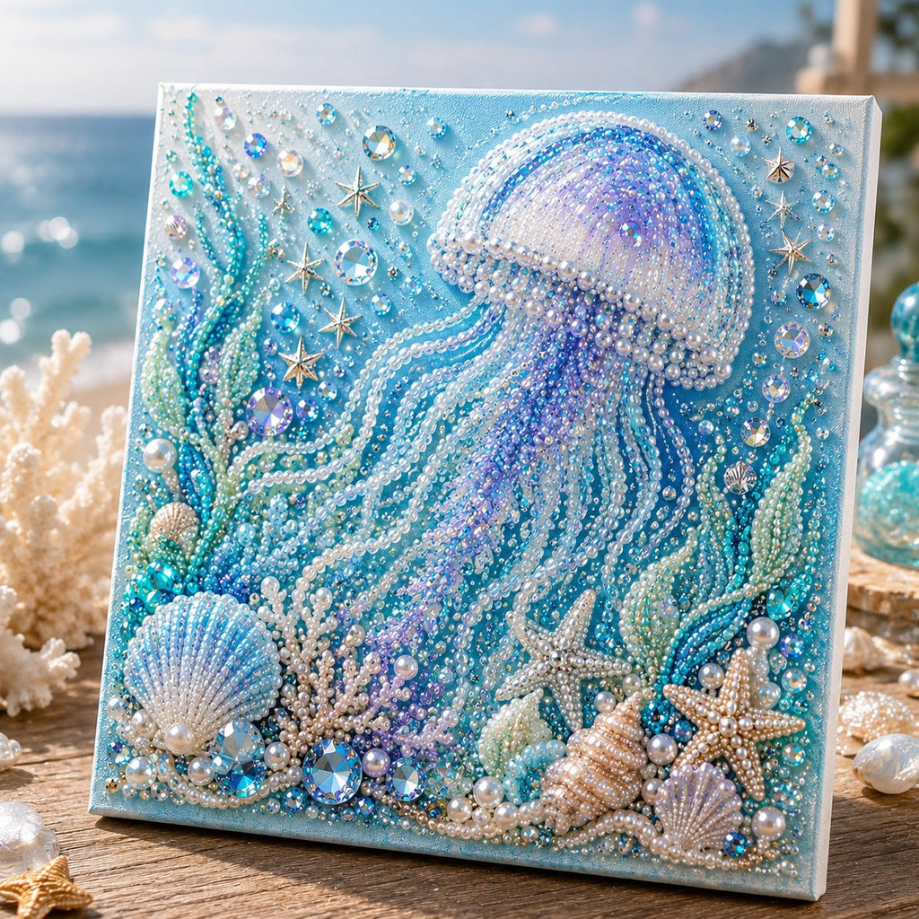 SeaShimmer – Premium Ocean Pearl Painting Kit